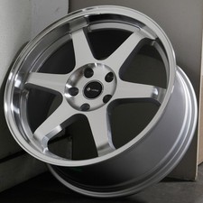 18x8.518x9.5 Silver Machined Wheels Vors Tr37 5x110 3535 Set Of 4 73.1