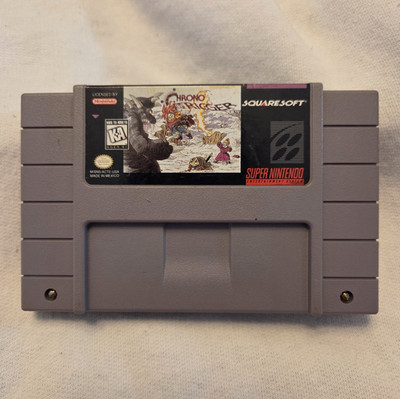 Chrono Trigger SNES Super Nintendo AUTHENTIC CLEAN -Gamebit Screws/Factory Stamp