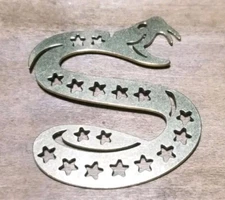 Xl Smake Inlay muzzleloader blackpowder Hawken rifle Musket Pistol Trade Jewelry