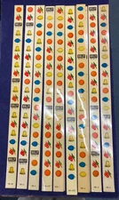 Vintage Bally Slot Machine Reel Strips  New Old Stock your choice $9.95 per