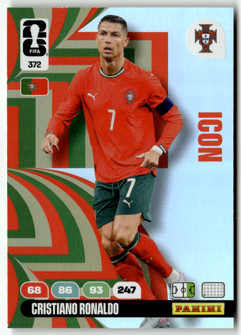 2026 Panini Adrenalyn XL Fifa World Cup - Cristiano Ronaldo #372