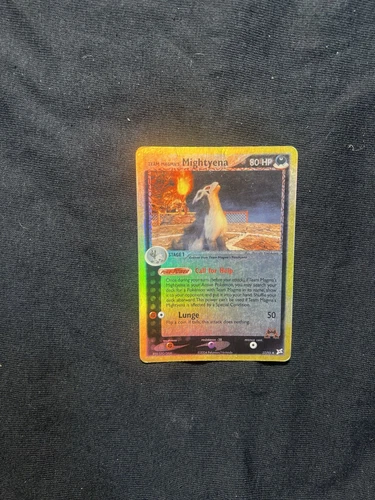 Team Magma's Mightyena 37/95 Team Magma vs Team Aqua Reverse Holo