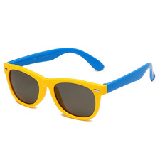 UV400 Classic Kids Silicone Sunglasses for Boys and Girls - TR90 Eyewear