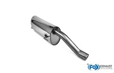 FOX Sportauspuff Endschalldämpfer 2x45 Dieseloptik für Seat Ibiza V Typ KJ 1.0l