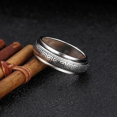 925 Sterling Spinner Ring Silver 2025 Different Styles Hallmarked