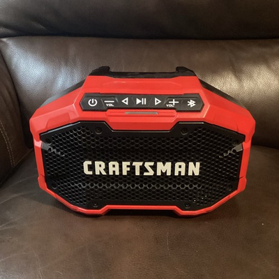 #ad Craftsman 20v Cordless Bluetooth Speaker CMCR001 TOOL ONLY $40.00