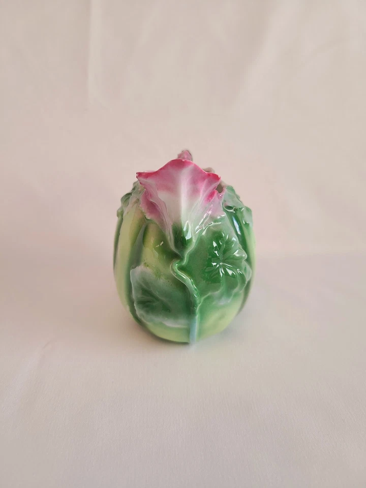 Antique Royal Bayreuth Porcelain Morning & Morning Glory Creamer - Image 4 of 4