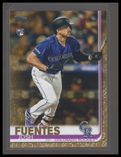 2019 Topps Update #US294 Josh Fuentes Gold #/2019