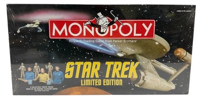 Vintage Star Trek 2000 Monopoly Limited Edition Property Trading Brettspiel