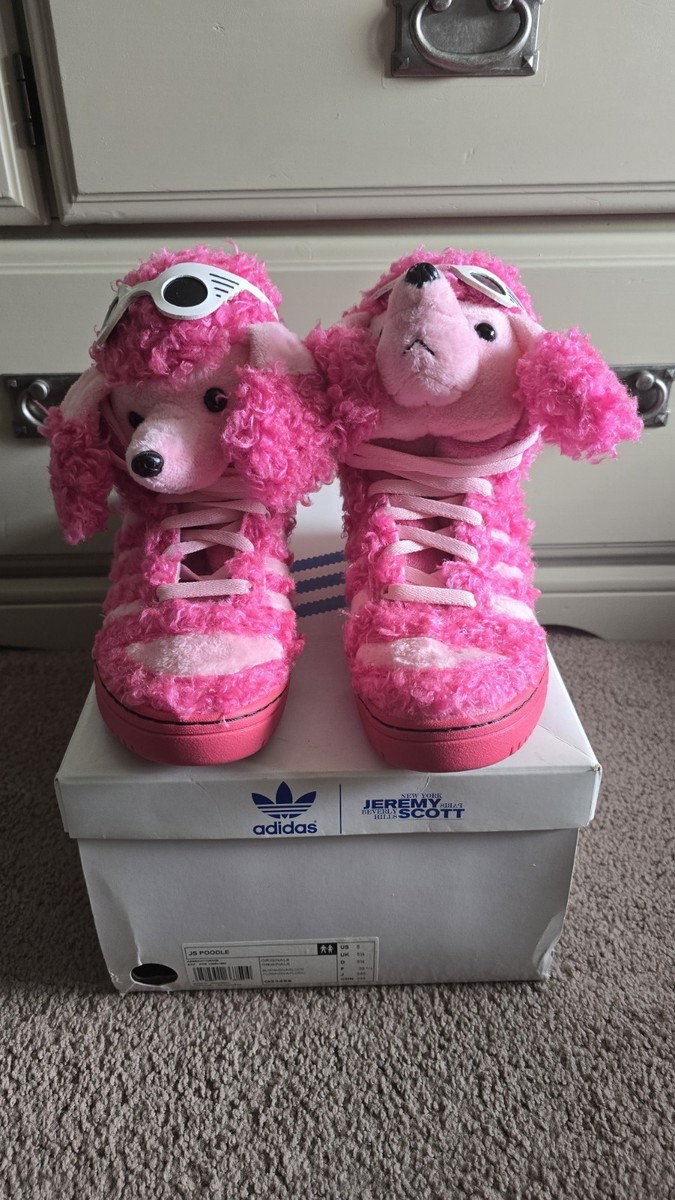 Size 6 - Adidas JS Poodle Pink for sale online | eBay