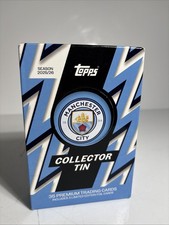 Topps Manchester City Collector Tin SEALED - Brand New