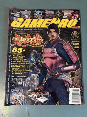 GamePro Magazine Issue 149 February 2001 Onimusha Warlords Breath Of Fire IV