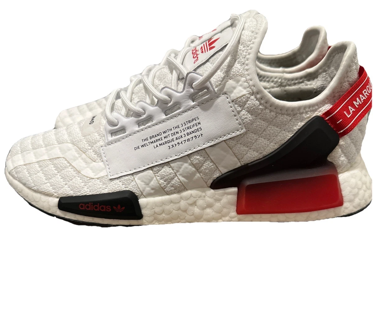 adidas gazelle silver green womens Adidas NMD R1 Core Black Solar Red Grey main image 1