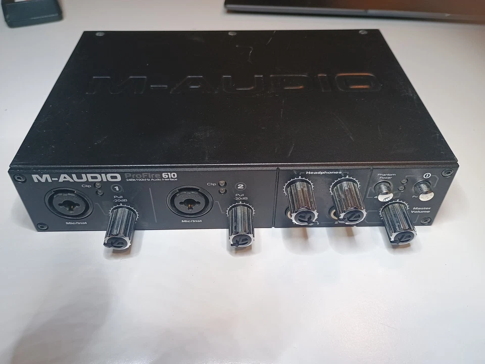 M-Audio ProFire 610 Audio Schnittstelle - Schaltet Ein, Kein Kabel - Bild 2 von 4