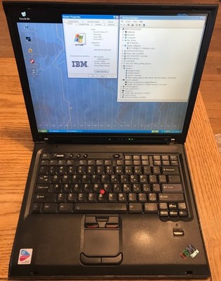 Thinkpad T43 15'' SXGA+, IPS flexview - 2gb, 80gb HDD, XP, complete