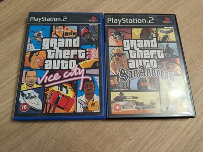 GTA San Andreas & Vice City Bundle (PS2 Sony Playstation 2) Kostenloser Versand am selben Tag