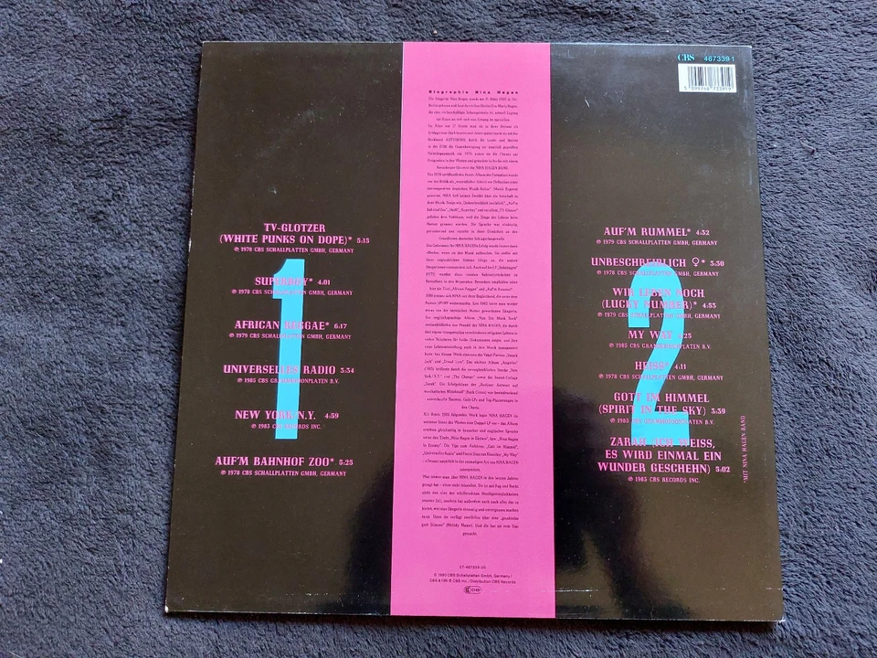 NINA HAGEN „THE VERY BEST OF NINA HAGEN“ NL-PRESS - Bild 2 von 3