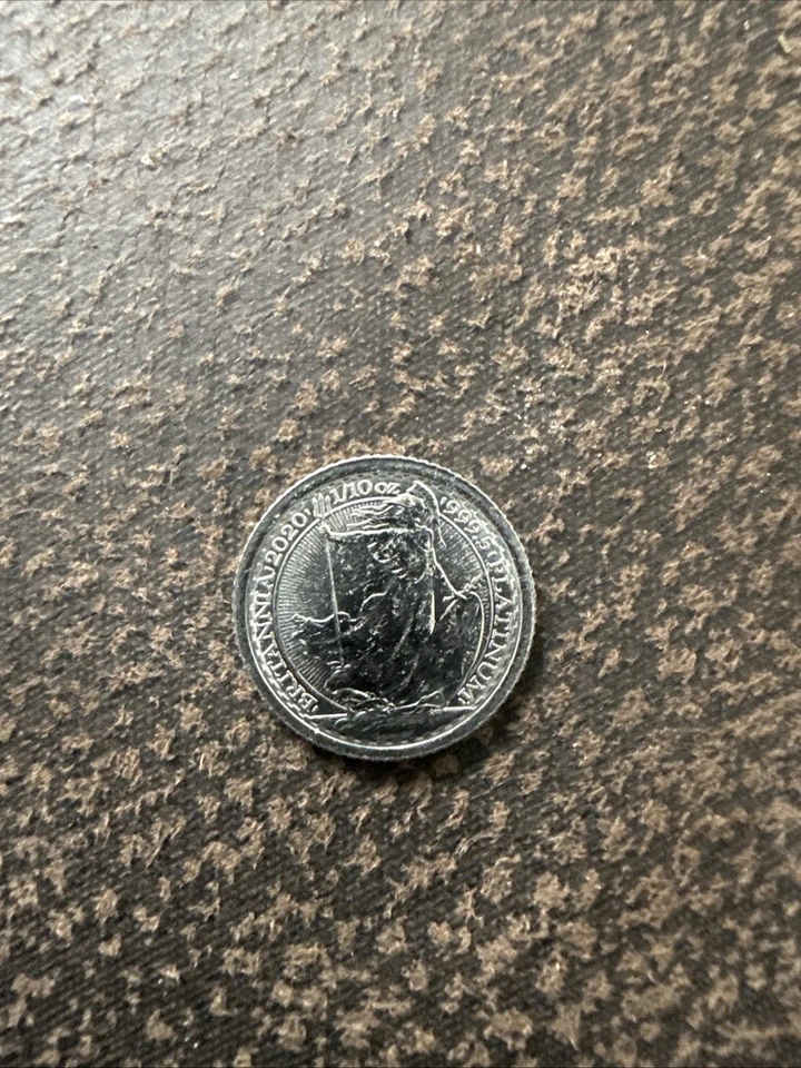 Platinum Britannia 1/10 oz 2020 Coin - Image 2 of 4