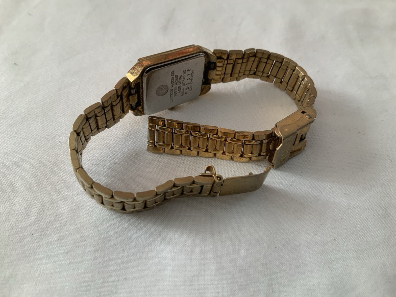 Citizen Quartz Gold Plated Rectangular Women’s Wr… - image 14