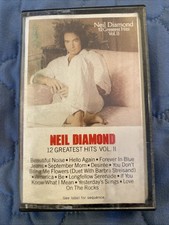 Neil Diamond - 12 Greatest Hits Volume 2 Cassette 1982