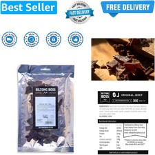 Beef Jerky, Lean Cuts, Air-Dried, Ready To Eat Flavoured Meat High Protein Sn...