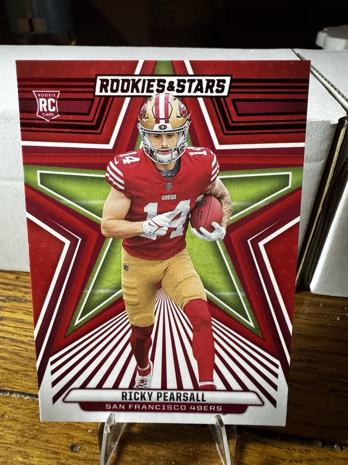 2024 Panini Rookies & Stars - Rookies Ricky Pearsall #184 Red (RC)