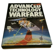 Advanced Technology Warfare book study of weapons & warfare tech 0-517-55851-3