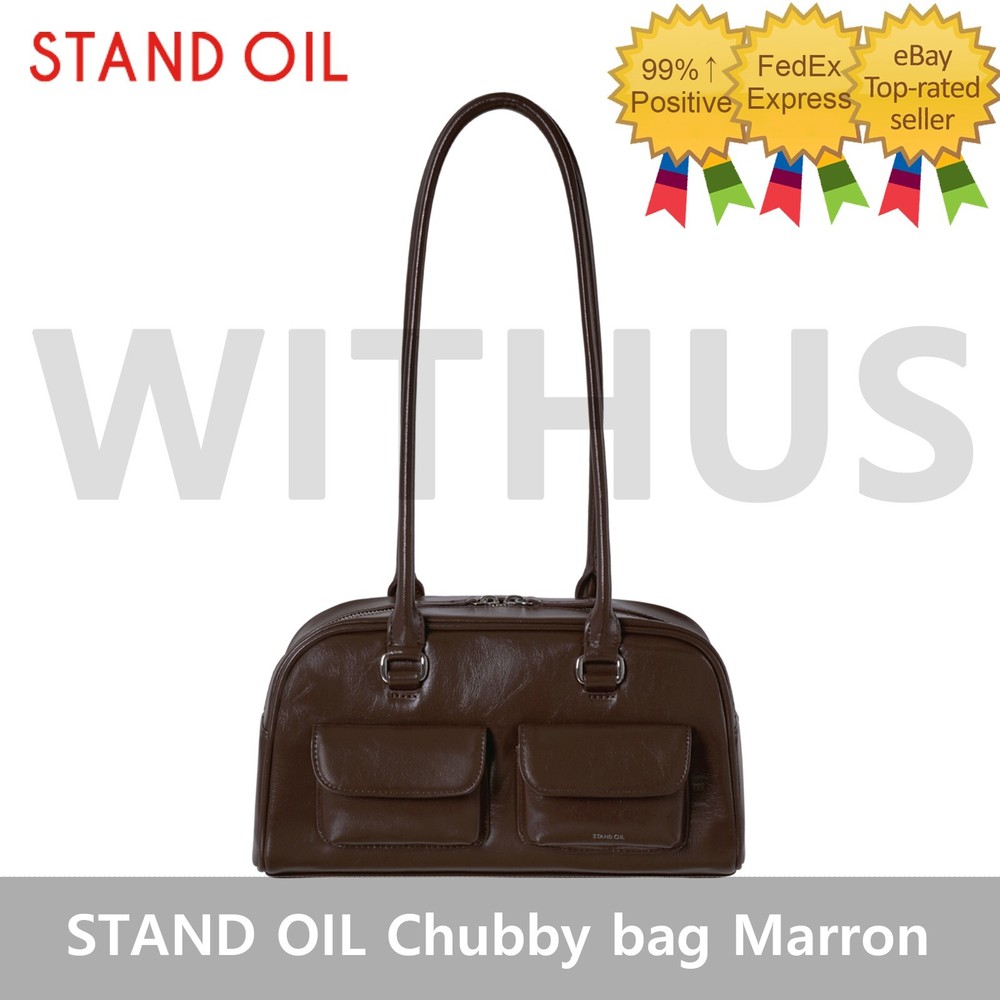 STAND OIL Chubby bag Marron Women's Shoulder Bag - Tracking