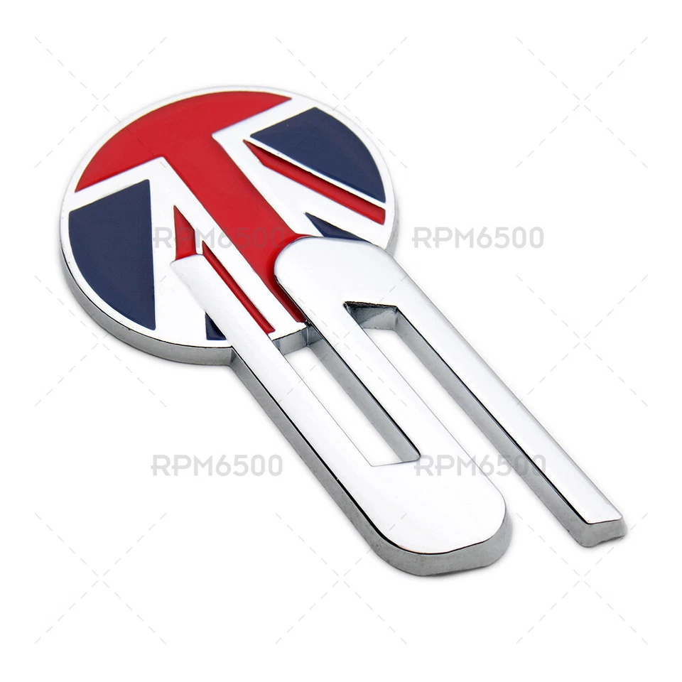 For Jaguar Rear Liftgate Bumper UK Style S Sport Nameplate Emblem Badge Chrome Foto 3 de 4