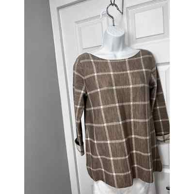 TAHARI 100% EXTRAFINE MERINO WOOL size S