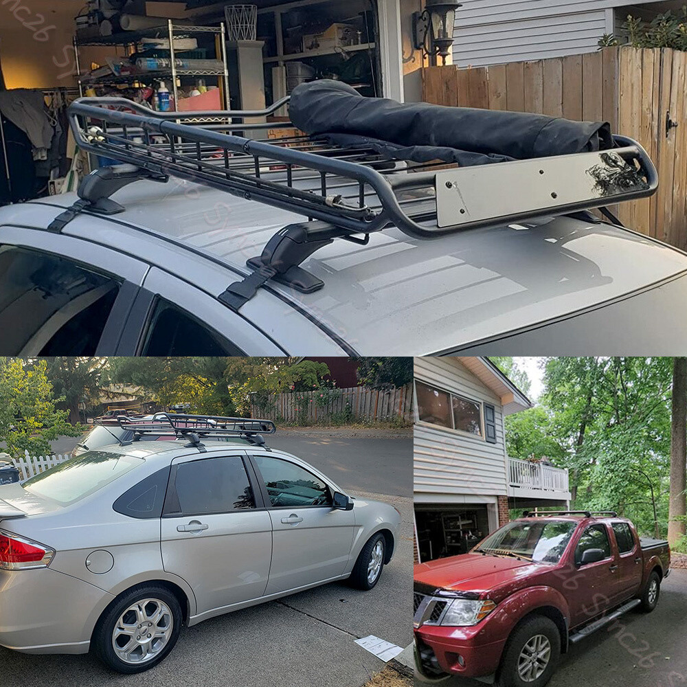 Dreamizer Roof Rack Cross Bars For Toyota Camry 2012-2022 – Aluminum, Black, 165lb Capacity