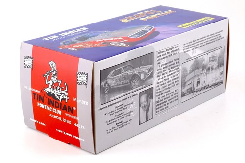 1:18 Exact Detail Pontiac Firebird 400 Tin Indian Knafel Pontiac red/ silver - Bild 5 von 5