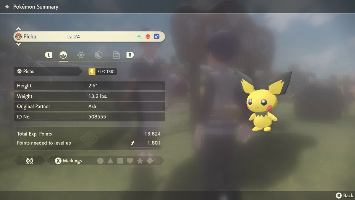 Shiny Pichu Alpha Best Stats // Pokemon Legends: Arceus // 