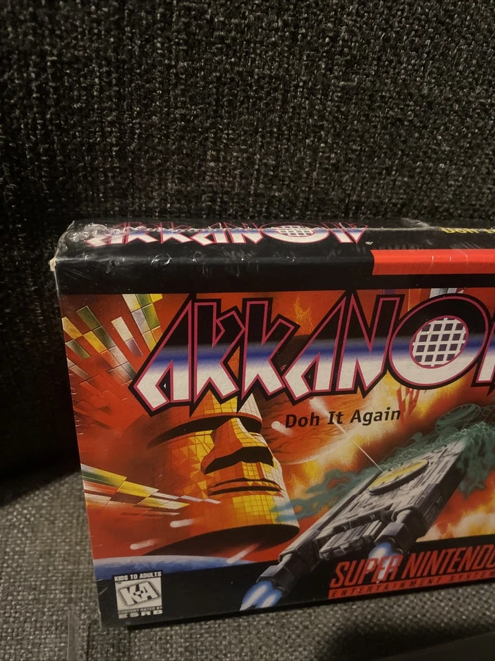 Arkanoid: Doh It Again (Super Nintendo System, 1997) Sealed With Protective Case - Image 2 of 4