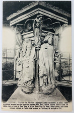 Vintage Dijon France Puits de Moise Statue Postcard P137