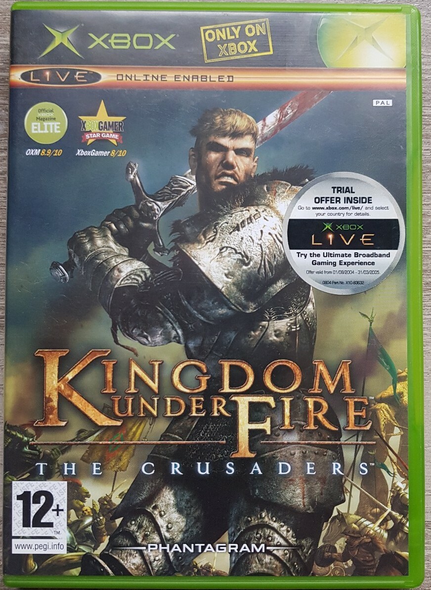 KINGDOM UNDER FIRE  The Crusaders MICROSOFT XBOX VERSION PAL UK. 