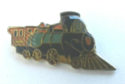 Dampflok Lok Pin Hut Revers Weste Krawatte Tac Rail Road RR Choo Choo Neu Vintage
