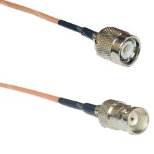 RG316 TNC MALE to BNC FEMALE RF Cable Rapid-SHIP LOT