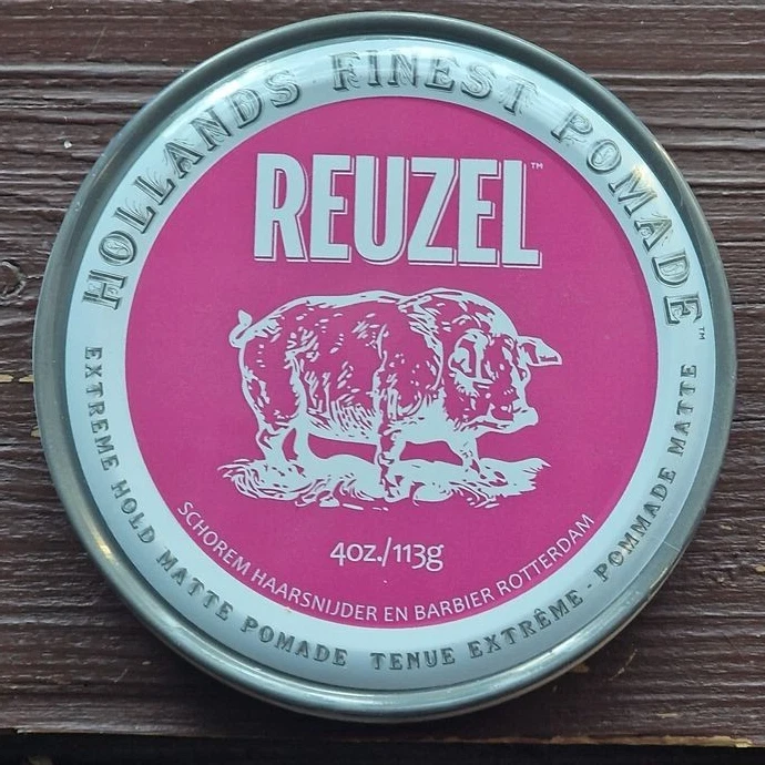 Pomade Reuzel Extreme Hold Matte Pomade 113ml. 100ml=18,54E