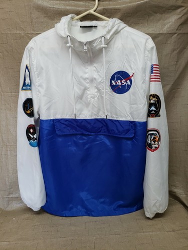 Mens Chemistry NASA Hooded Wind Breaker 