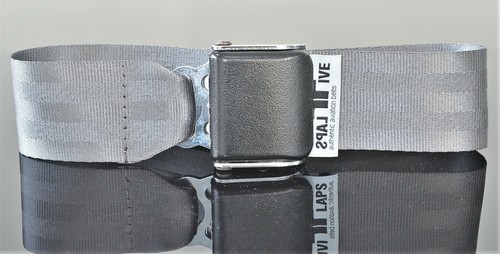 Traktionsgurt Fixing Belt Davis Aviation Belt Buckle Finest Quality Storm Grey - Picture 1 of 4