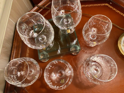 Lot De 5 Verres à Brandy CRISTAL KAGAMI - Japon