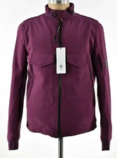 C.P. (CP) Company NWT Shell Lined Bomber Jacket Size M 50 in Magenta Purple