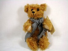 Dean's Rag Book Bears Grandpa Terry Mohair Jointed Limited Edition COA with Tags