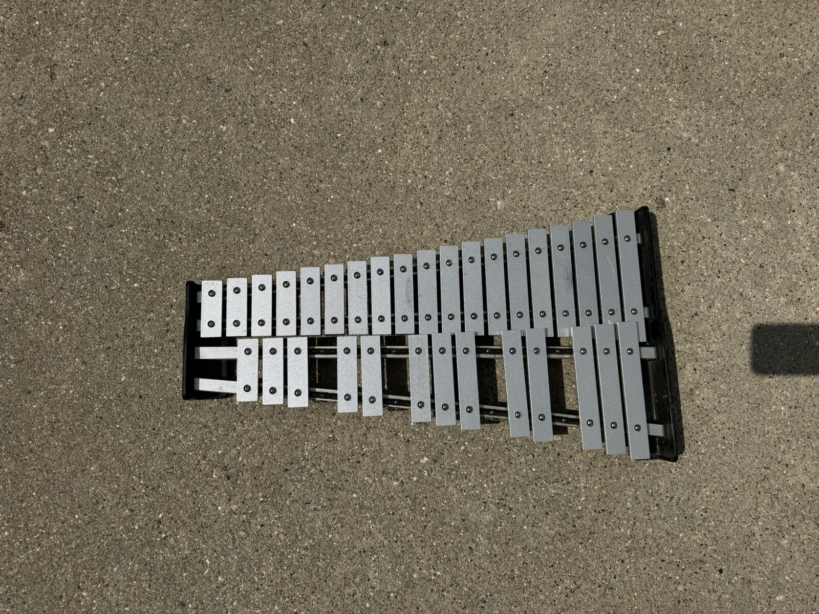 Yamaha Student Xylophone SPK275 W/ Ludwig 8" Practice Pad And Soft