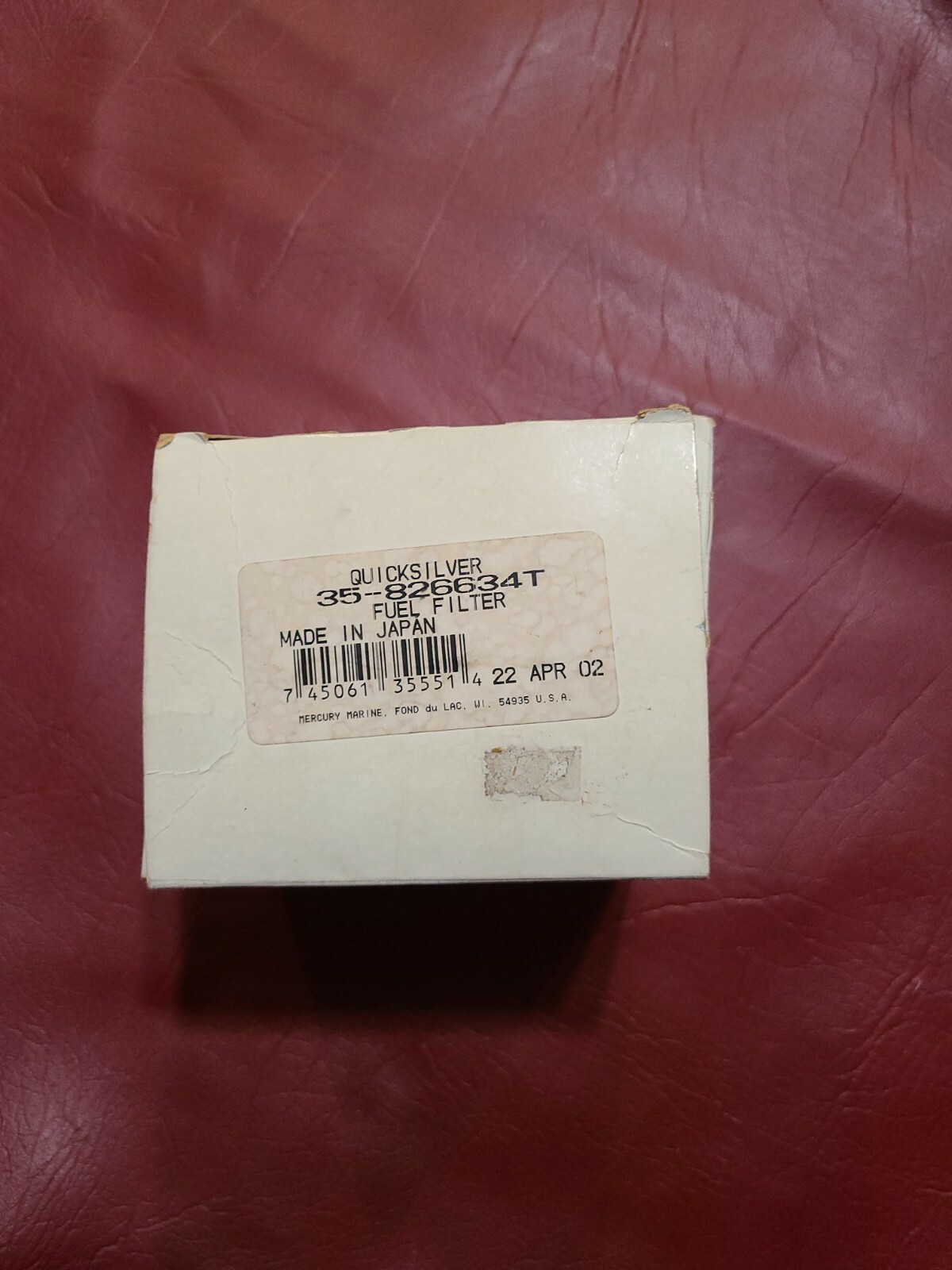 Mercury Quicksilver Taiyo Giken Fuel Filter 35826634t Marine Boat for