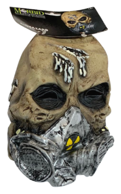 BIOHAZARD RUBBER GAS MASK Latex Head Zombie Evil Dead Monster