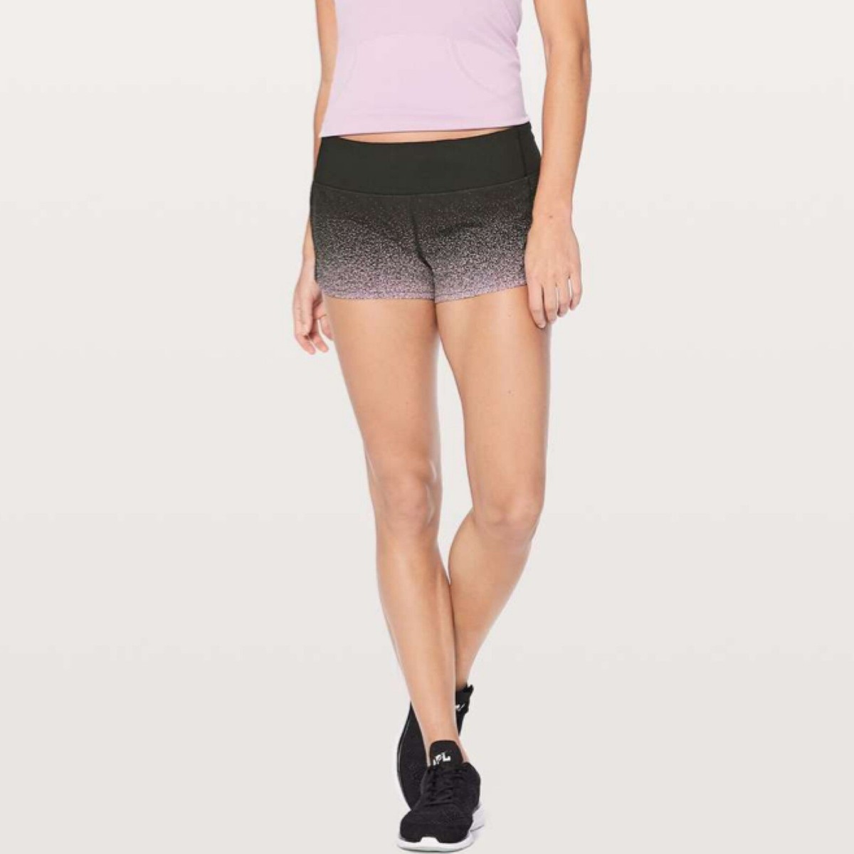 【lululemon】スプリットショーツ サイズ:4 lululemon☆ランニング ショートパンツ Speed Up Short 4