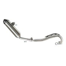 Tubo silenciador escape moto cross para motor vertical 150cc 200cc 250cc