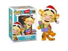 Pop Figura Disney Holiday Tigger Flocked Esclusiva Funko
